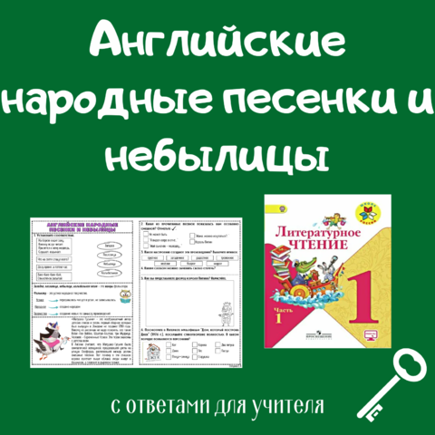 Английские народные песенки и небылицы 1 класс школа россии презентация