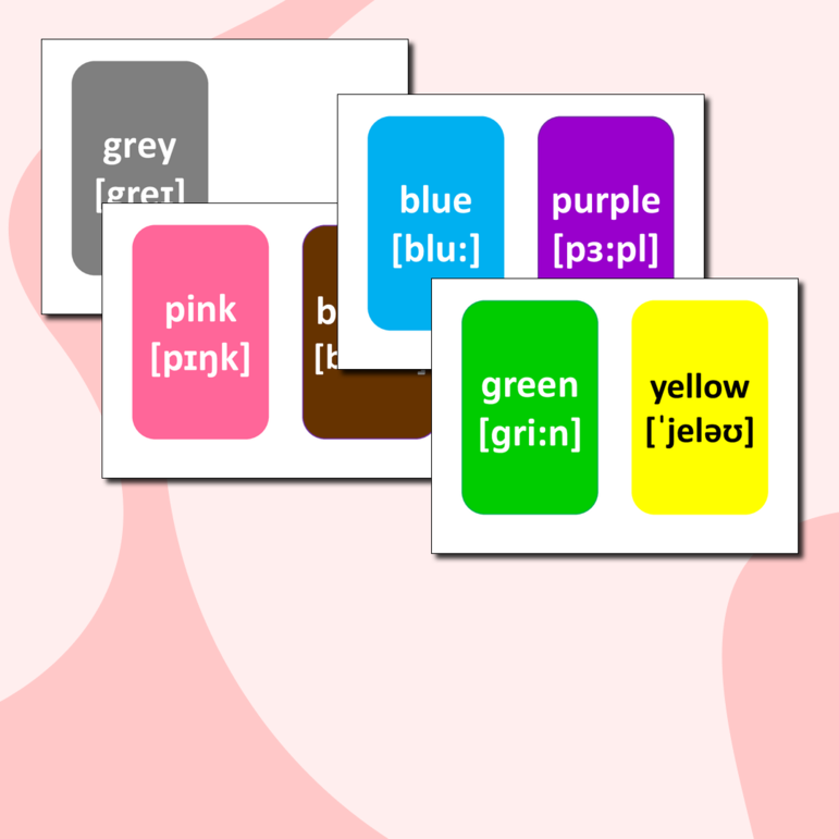 Colours (цвета)