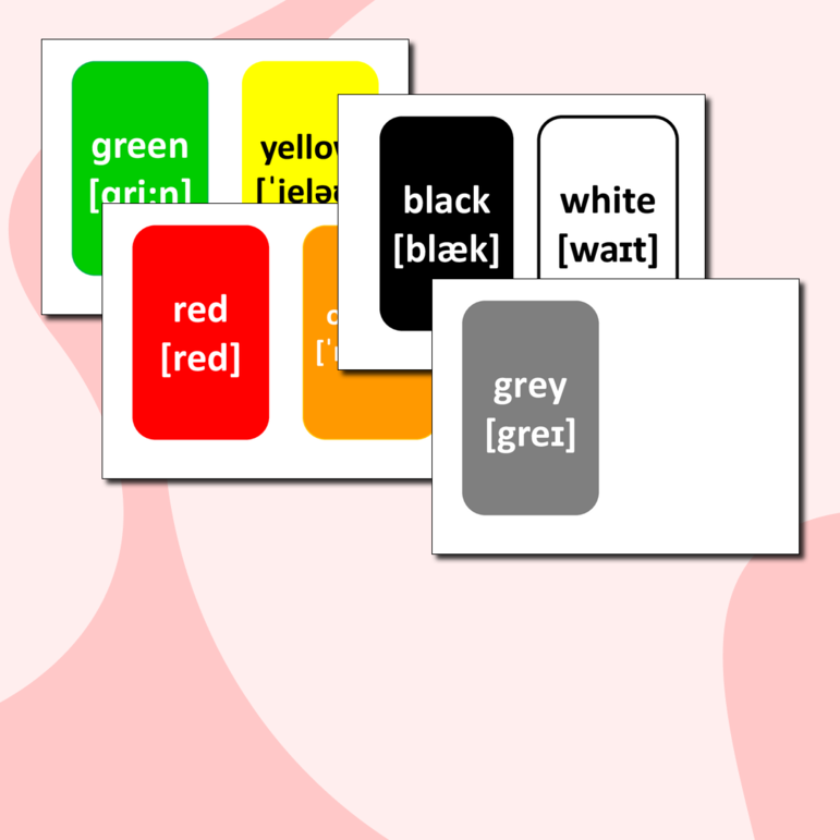 Colours (цвета)