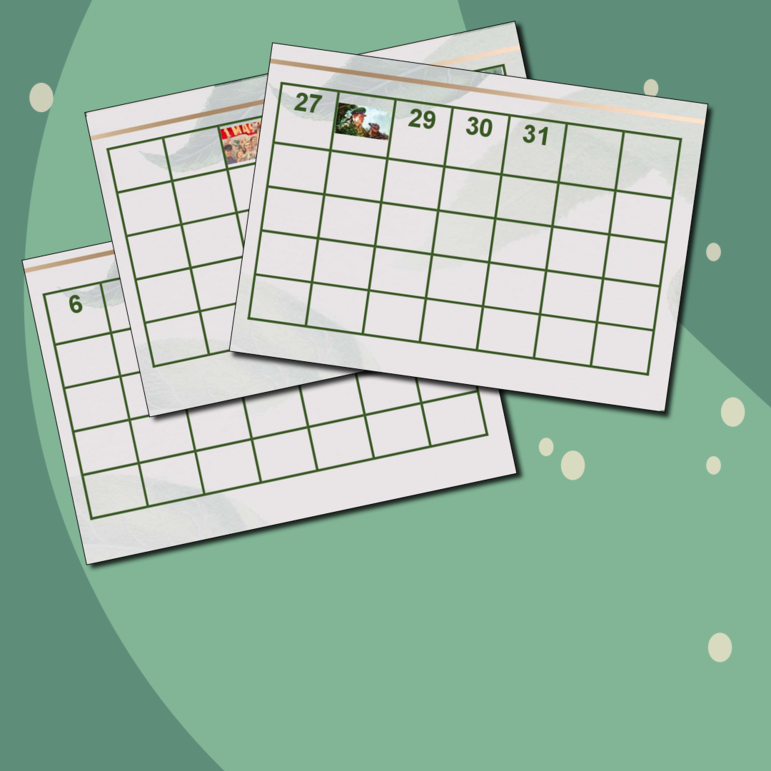 Украшение кабинета. Календарь. Май+ планер для педагога