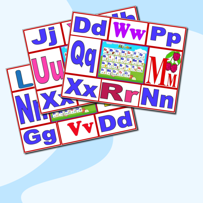 Дидактическая игра Alphabet. Алфавит