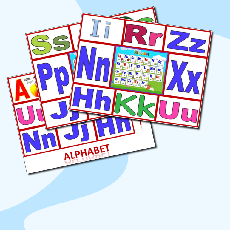 Дидактическая игра Alphabet. Алфавит