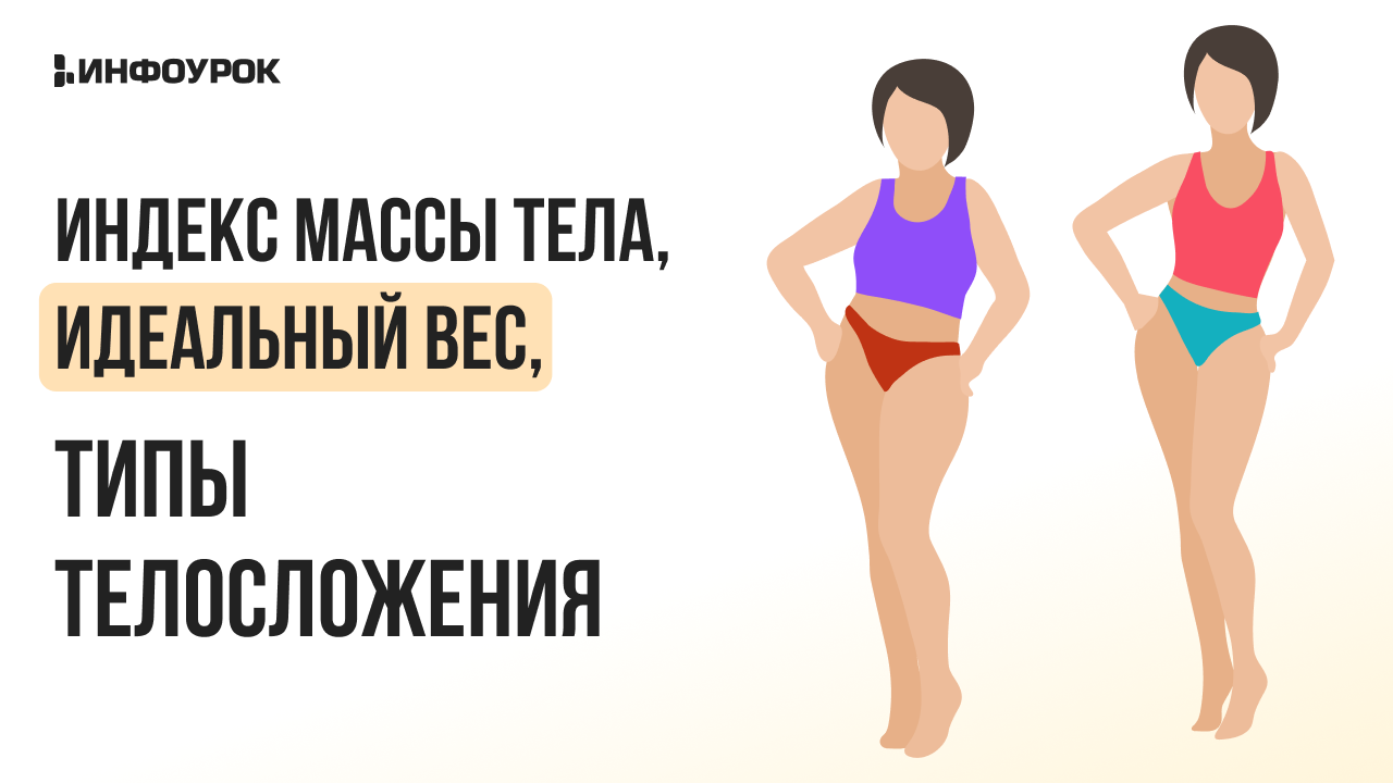 Индекс массы тела, идеальный вес, типы телосложения