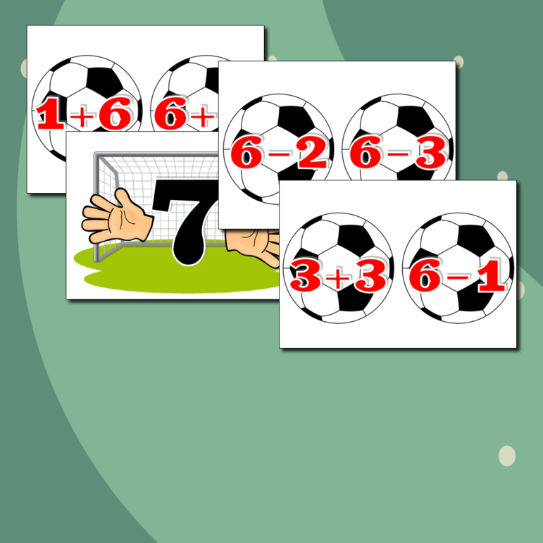 Число и цифра 9.Игра на сложение и вычитание в пределах 9