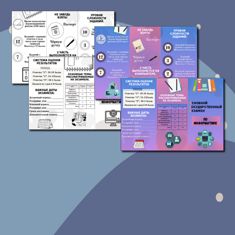 Информационный буклет по подготовке к Основному Государственному Экзамену (ОГЭ) по информатике