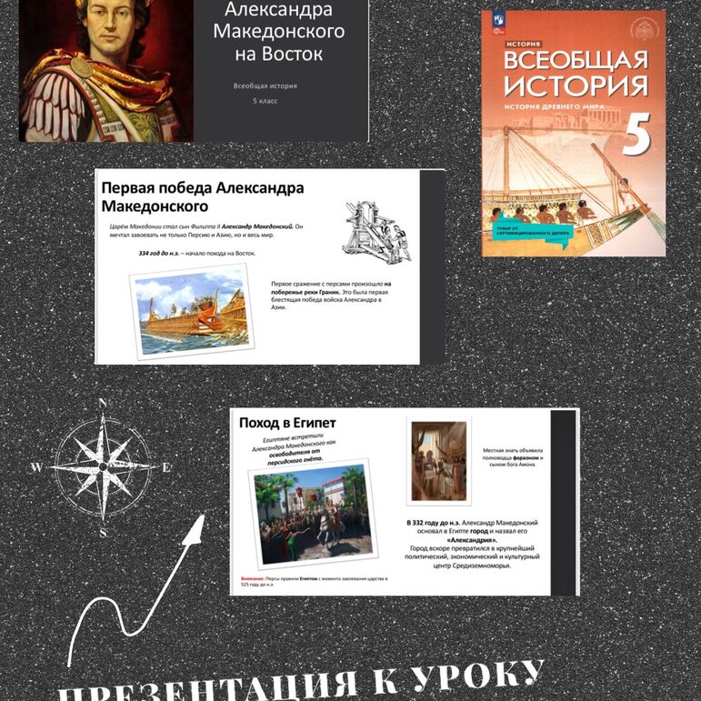Презентация по истории «Походы Александра Македонского на Восток» (5 класс)