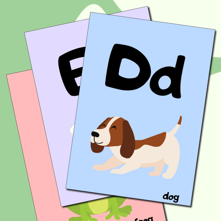 Карточки flashcards английский алфавит