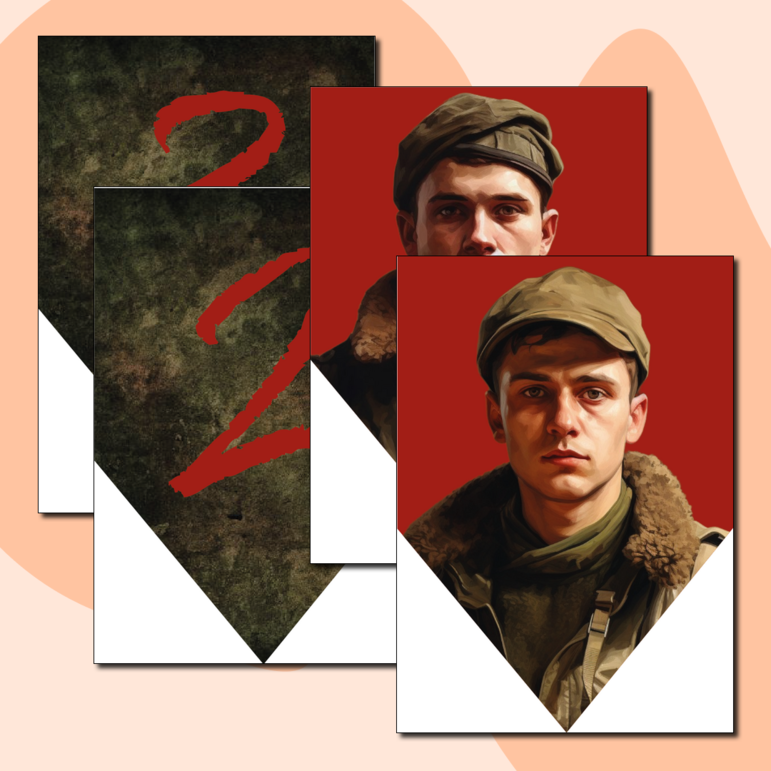 Флажок Россия большой 40см х 70см с гербом