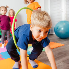 ЛФК как одна из форм физического развития и укрепления здоровья детей