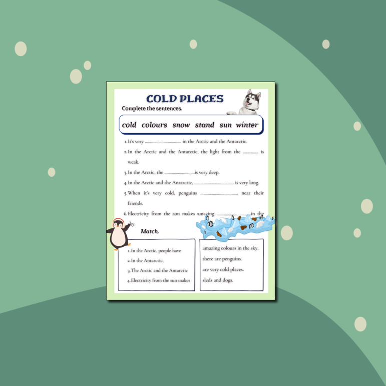 Worksheets Earth Day